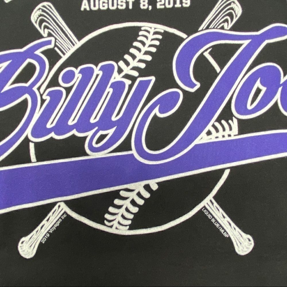 BILLY JOEL LIVE @ ROCKIES COORS FIELD OFFICIAL  Mens Size Large - Picture 4 of 12